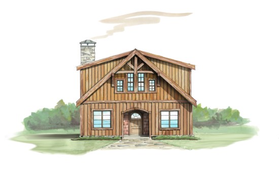 Pony Pen Camp - Natural Element Homes